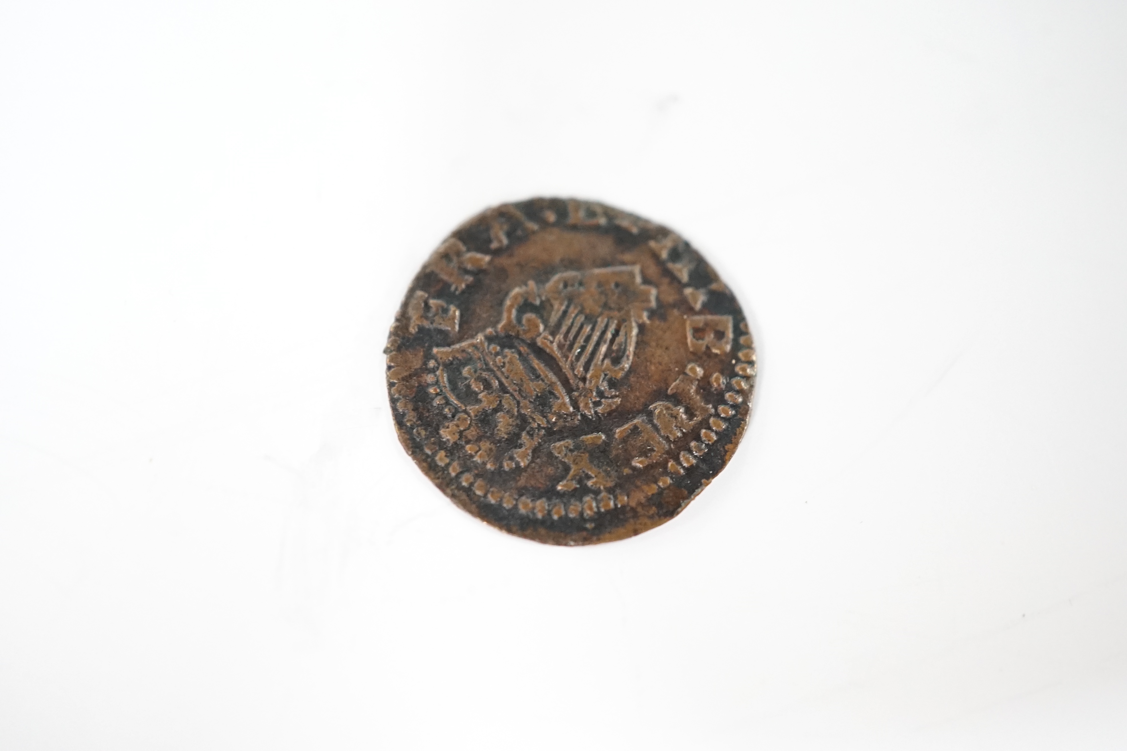 British copper and bronze coins, Charles I to George VI